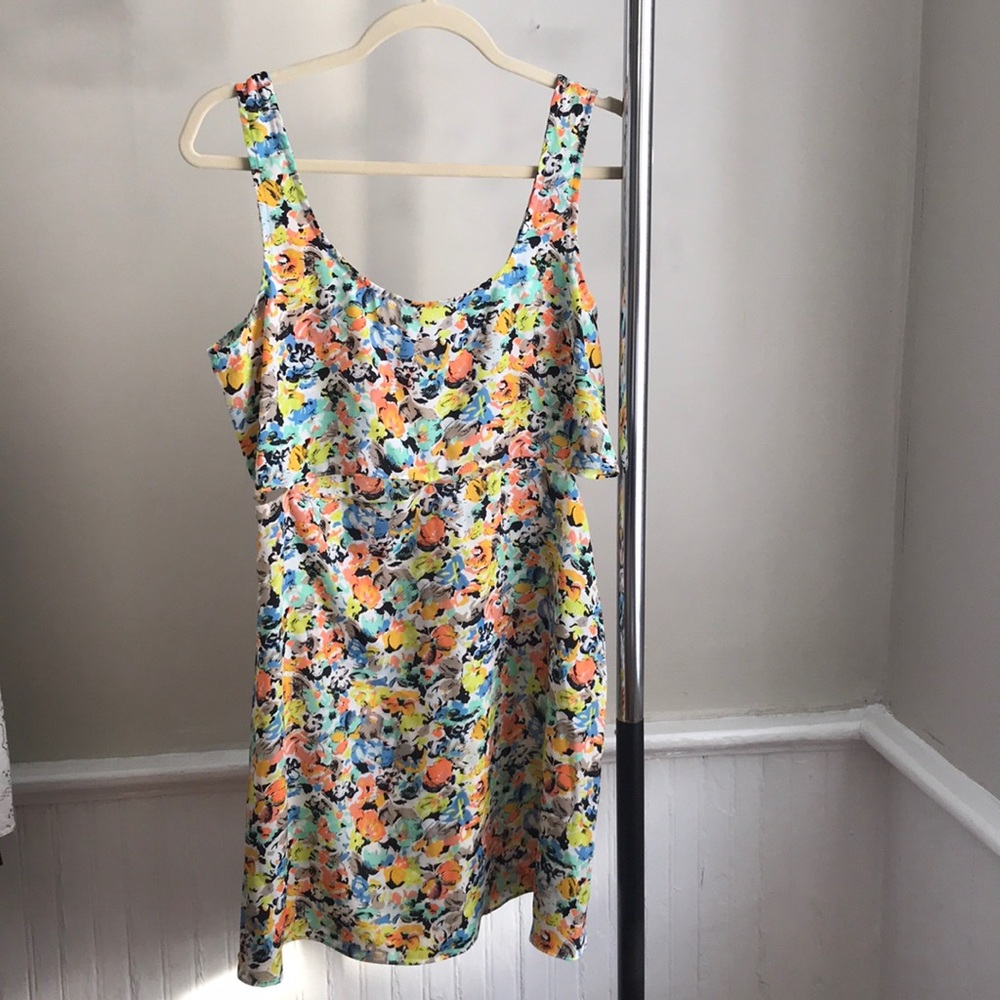 Colorful mini dress from BCBG